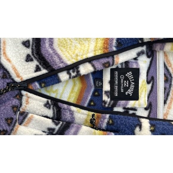 Billabong Men's Boundary Half-Zip Mock Neck Fleece Size M - Picture 7 of 16